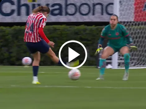 Licha Cervantes adelantó a Chivas Femenil vs. Toluca