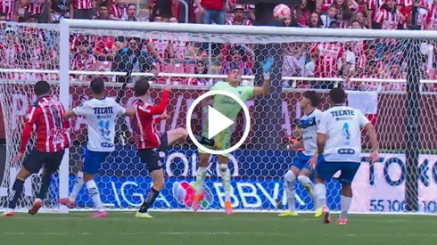 Hormiga y su golazo gracias a Richy Ledezma contra Rayados