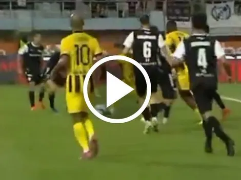 el golazo de otro planeta de Orbelín Pineda para la victoria de AEK Atenas