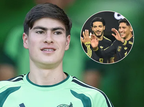 La épica reacción de Hormiga González al sentarse con Raúl Jiménez y Edson Álvarez