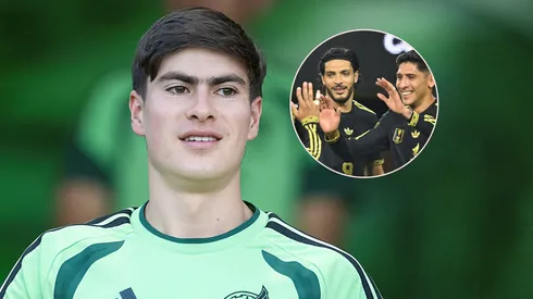 La reacción de Armando González al compartir mesa con Edson Álvarez y Raúl Jiménez.