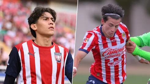Los extremos que tiene Chivas en Fuerzas Básicas.