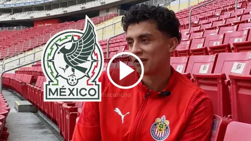 Richard Ledezma confiesa su deseo de representar a la Selección Mexicana.