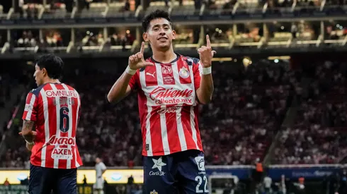 Santiago Sandoval, el 8° con más minutos en Chivas durante el Apertura 2025.