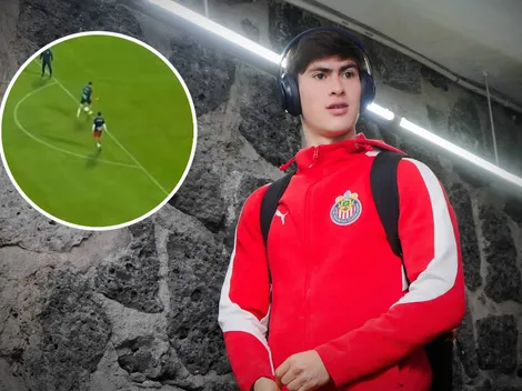 El momento exacto en el que la Hormiga se lesionó previo a Chivas vs. Cruz Azul