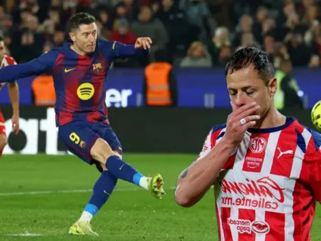 Como el Chicharito, la increíble falla de Lewandowski