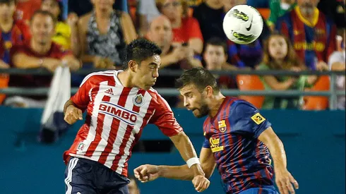 Chivas goleó al Barcelona de Guardiola.