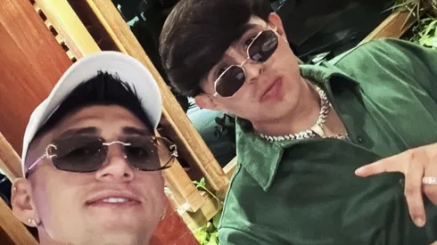 Alan Pulido y Óscar Maydon de fiesta