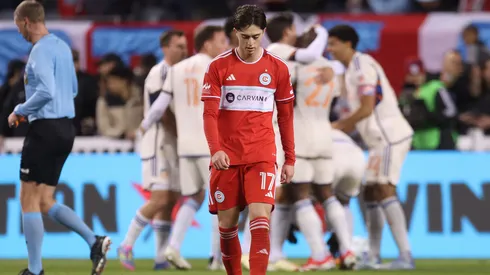 Brian Gutiérrez se despidió del Chicago Fire.