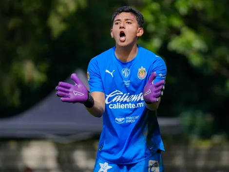 Robinho Romero, otro de los juveniles en la pretemporada de Chivas