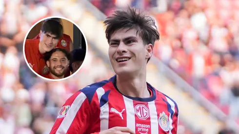 Armando González le dio la "bienvenida" a los canteranos.