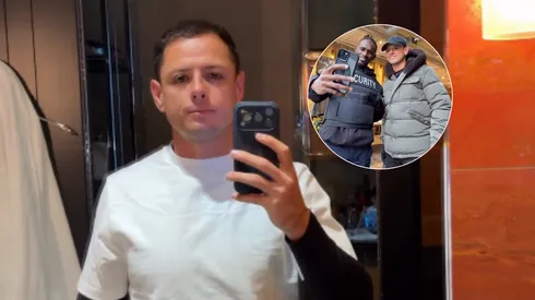 Chicharito reapareció en redes sociales.