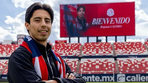 Benjamín Galindo Jr. se encuentra en Atlético de San Luis. 
