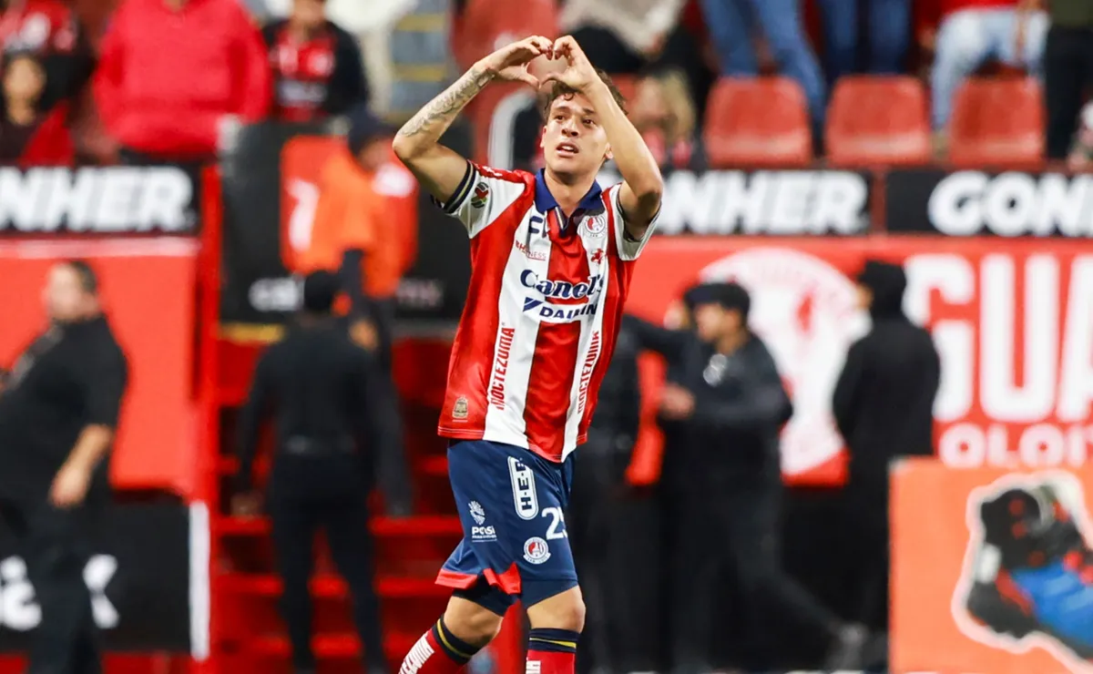 Ex Chivas: Fidel Barajas marcó su primer gol en Liga MX y rescató al Atlético San Luis