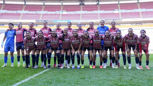 Así marcha Chivas Femenil en la tabla de posiciones. 
