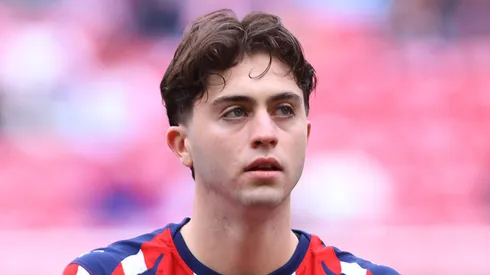 Brian Gutiérrez titular en México vs. Panamá. 
