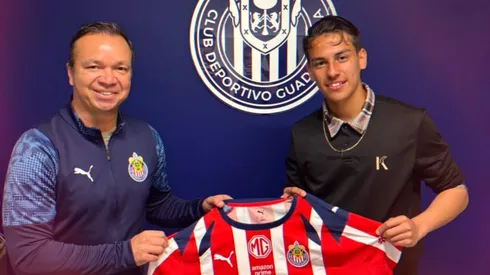 Kevin García lanzó su primer mensaje como jugador de Chivas.