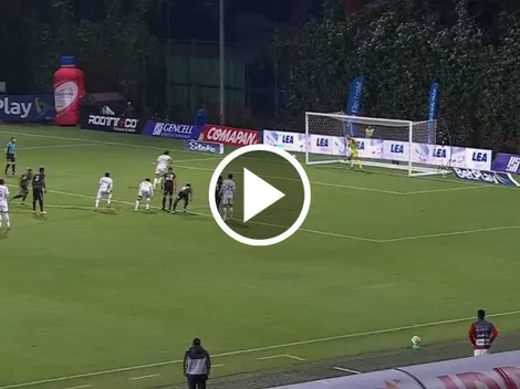 Teun Wilke falló penal para el empate de Fortaleza en Colombia