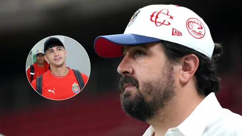 El enojo de Amaury Vergara con Alan Pulido.
