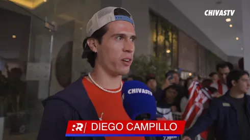 Diego Campillo habló sobre su lesión.
