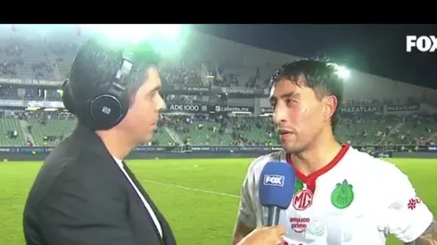 mar Govea tras la victoria de Chivas ante Mazatlán FC
