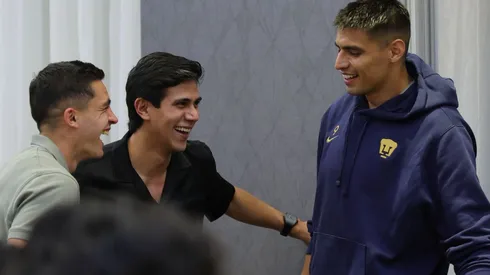 JJ Macías visitó a Pumas previo al partido ante Atlas
