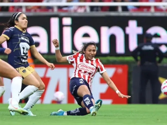 El dominio de Chivas Femenil ante Pumas