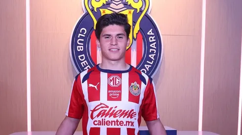 Jonathan Pérez habló como jugador de Chivas. 
