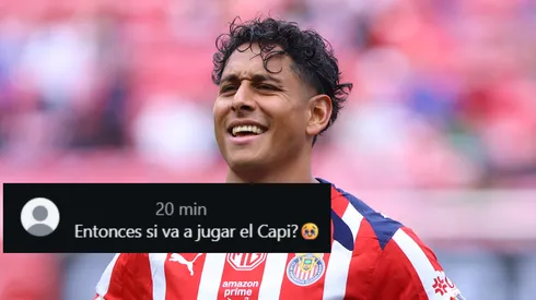 La cuenta oficial de Chivas dijo que Luis Romo va a entrenar.
