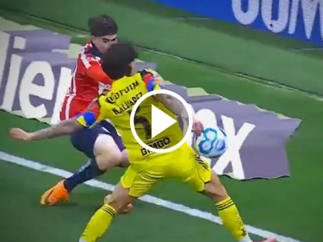 El penalti que no le marcaron a Chivas tras una mano de Kevin Álvarez