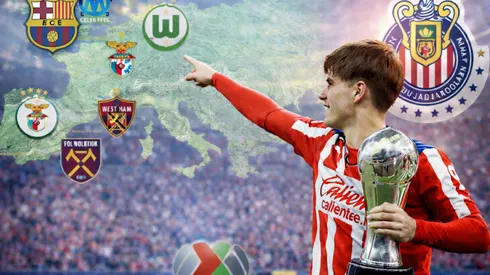 Armando González atraviesa el mejor momento de su carrera en Chivas: goles, protagonismo y una proyección que empieza a despertar interés desde Europa.