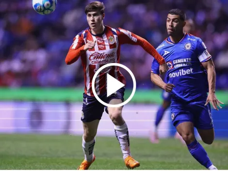 ¡SE ACABÓ! Chivas perdió 2-1 ante Cruz Azul