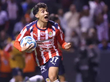El gran gesto de Richard Ledezma tras el gol de Chivas