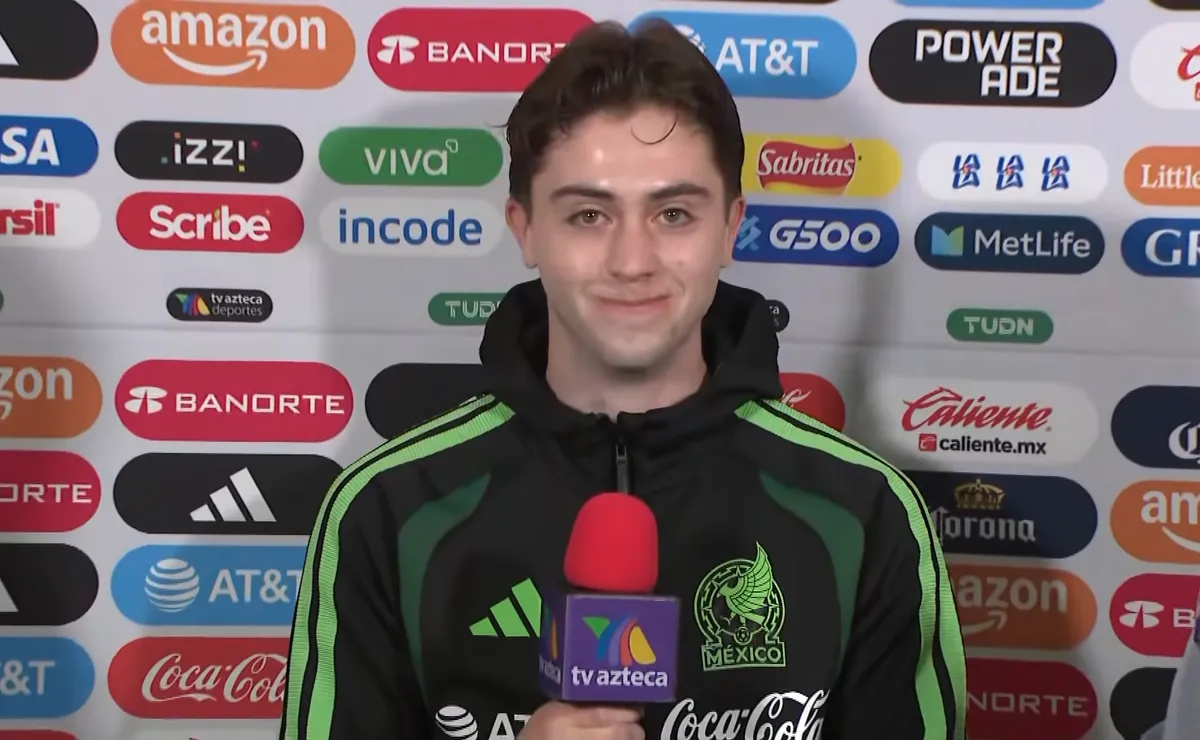 They ask Brian Gutiérrez to arrive in America and his reaction is surprising