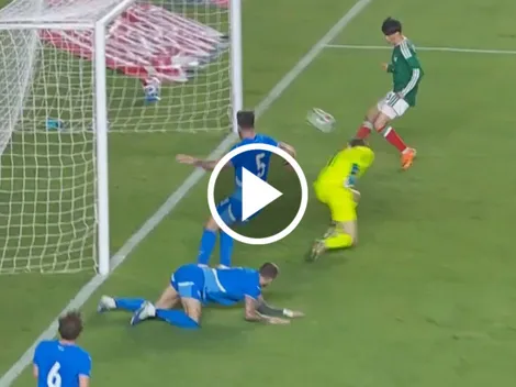 Hormiga González anotó su primer gol con México