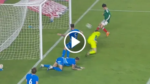 Hormiga González anotó su primer gol con México