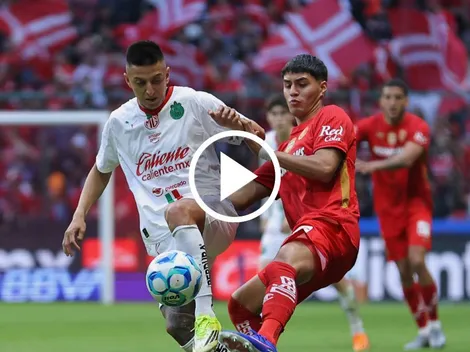 Chivas perdió ante Toluca en gran partido