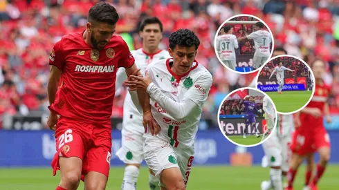 Richard Ledezma el gran culpable de la derrota del Guadalajara ante Toluca. 
