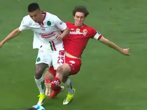 Video: Marcel Ruiz casi lesiona al Piojo Alvarado