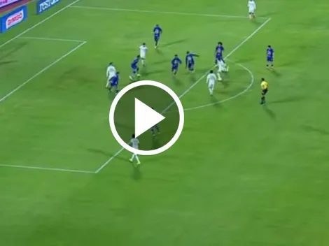 El golazo de Jesús Angulo para la victoria de Toluca ante Pumas