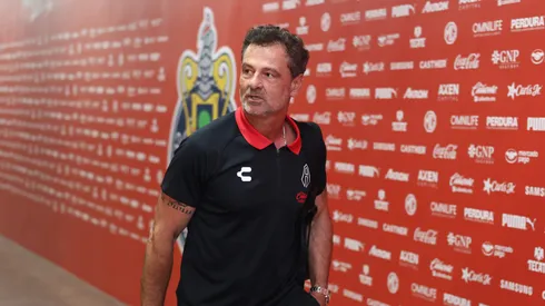 Diego Cocca ya "abrió el paraguas" para el partido del sábado.
