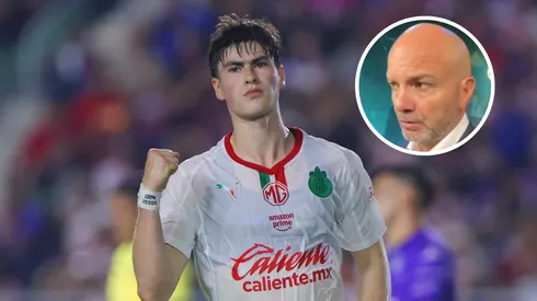 Luis García destacó la fortaleza física de Armando González.
