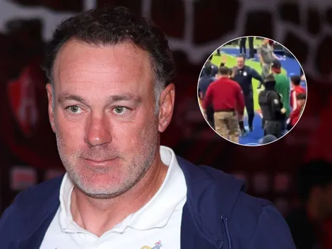 La eufórica celebración de Gabriel Milito ante Atlas