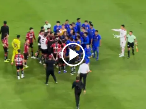 El Clásico Tapatío terminó con bronca