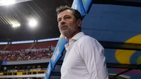 Diego Cocca habló en conferencia de prensa.