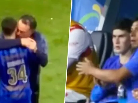 La charla de la Hormiga con Milito y Sepu tras no patear el penal ante Atlas