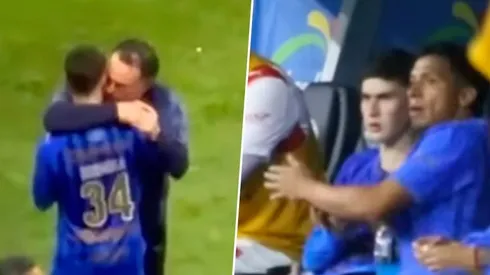 La charla de Hormiga con Sepúlveda y Milito.