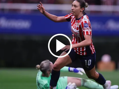 Chivas Femenil le da la vuelta al América con este gol de Adriana Iturbide