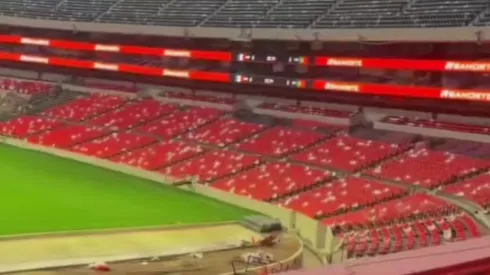 Así luce el Estadio Banorte, antiguamente llamado Estadio Azteca.
