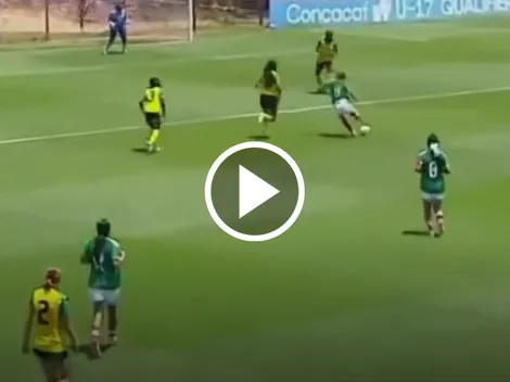 Joya de Chivas anotó golazo en México vs. Jamaica